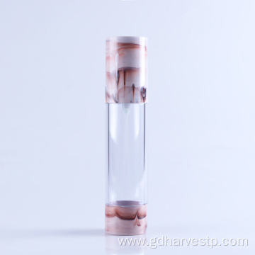 AS Material 15ml 30ml White Airless Pump Bottle